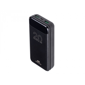 RIVACASE VA2582 (20 000mAh), QC/PD 22.5W внешний аккумулятор с дисплеем, черный /24