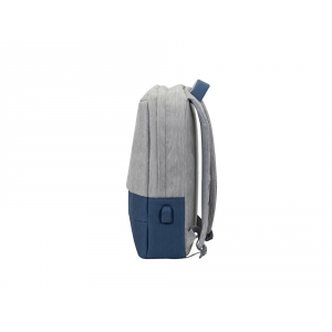 RIVACASE 7562 grey/dark blue рюкзак для ноутбука 15.6''