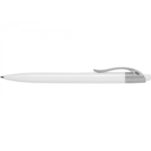 Ручка шариковая Какаду, белый/серый