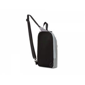 Рюкзак SWISSGEAR с одним плечевым ремнем, темно-серый/серый, полиэстер рип-стоп, 18 x 5 x 33 см, 4 л