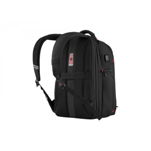 Рюкзак WENGER PlayerOne 17.3, чёрный, 100% полиэстер, 38х26х49 см, 29 л