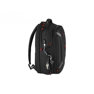 Рюкзак WENGER PlayerOne 17.3, чёрный, 100% полиэстер, 38х26х49 см, 29 л
