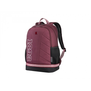 Рюкзак WENGER Collegiate Quadma 16, красный, 100% полиэстер, 33х17х43 см, 22 л