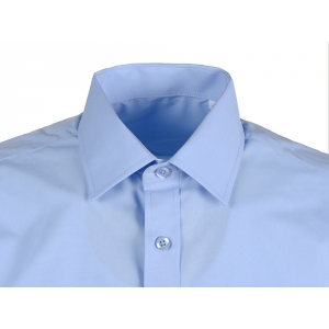 Рубашка Houston мужская с длинным рукавом, голубой
