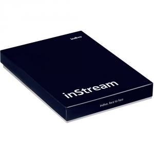 Обложка для паспорта inStream, черная