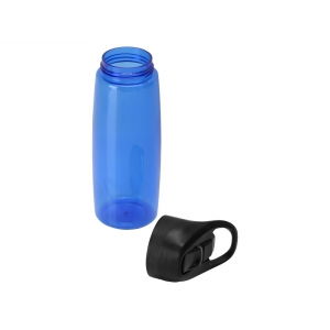 Бутылка c кнопкой Tank, тритан, 680мл Waterline, синий
