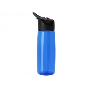 Бутылка c кнопкой Tank, тритан, 680мл Waterline, синий