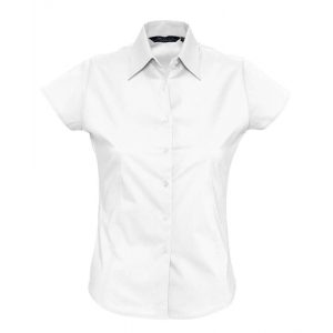 Рубашка женская с коротким рукавом Excess белая, размер XXL