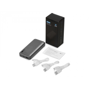 Внешний аккумулятор Evolt Mini-10, 10000 mAh, серый