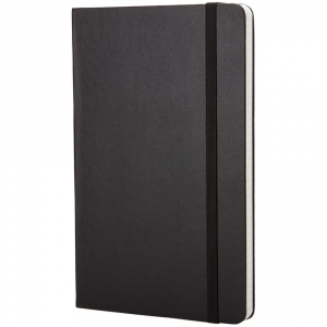 Записная книжка Moleskine Classic Large, в клетку, черная