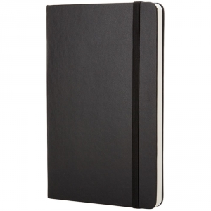 Записная книжка Moleskine Classic Large, без линовки, черная