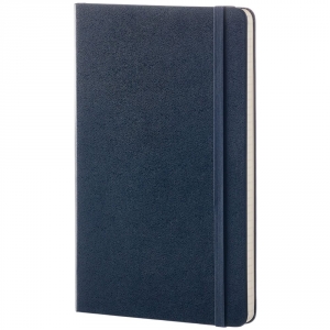 Записная книжка Moleskine Classic Large, в линейку, синяя