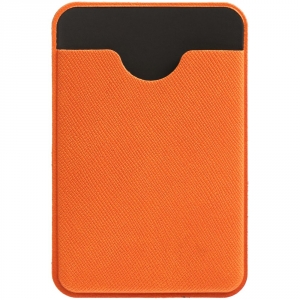 Чехол для карты на телефон Devon, оранжевый с черным