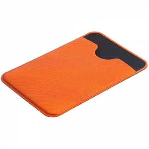 Чехол для карты на телефон Devon, оранжевый с черным