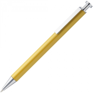 Ежедневник Magnet с ручкой, серый с желтым