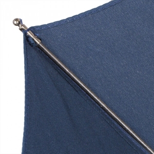 Зонт складной Fiber, темно-синий