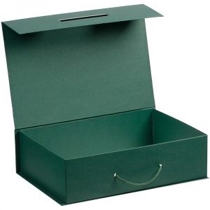 Коробка Case, подарочная, зеленая