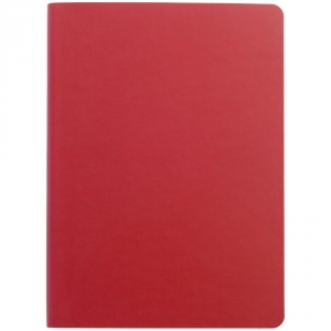 Ежедневник Flex Shall, недатированный, красный, с белой бумагой
