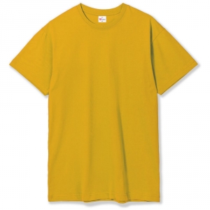 Футболка T-Bolka 180 желтая, размер 3XL