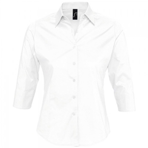 Рубашка женская с рукавом 3/4 Effect 140 белая, размер XL
