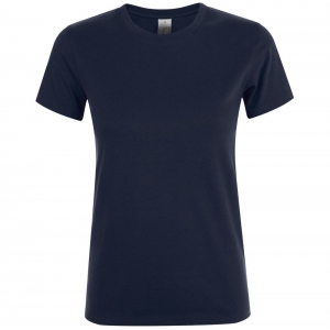 Футболка женская Regent Women, темно-синяя (navy), размер S