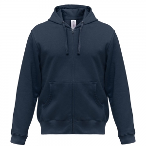 Толстовка мужская Hooded Full Zip темно-синяя