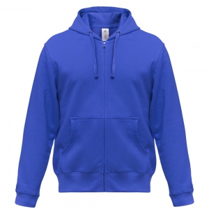 Толстовка мужская Hooded Full Zip ярко-синяя