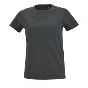 Футболка женская Imperial Fit Women темно-серая, размер XL
