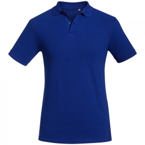 Рубашка поло мужская Inspire синяя, размер L