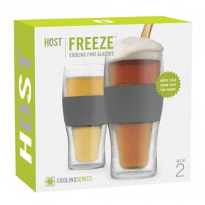 Набор охлаждающих бокалов для пива Freeze
