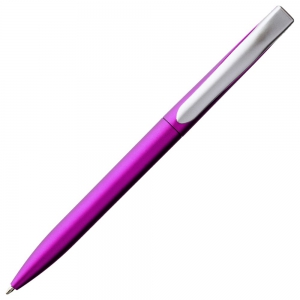 Ручка шариковая Pin Silver, розовый металлик
