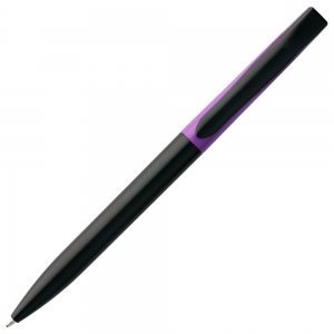Ручка шариковая Pin Special, черно-фиолетовая