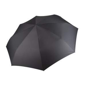 Зонт складной Unit Fiber с большим куполом, черный