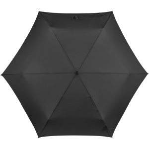 Зонт складной TS220 с безопасным механизмом, черный