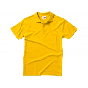 Рубашка поло First мужская, золотисто-желтый