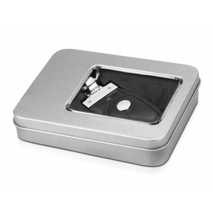 Флеш-карта USB 2.0 на 4 Gb в алюминиевой коробке