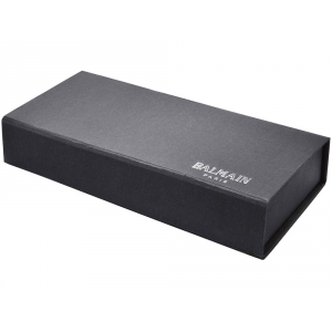 Набор Bergerac в подарочной коробке: ручка роллер и флеш-карта USB 2.0 на 4 GB,  черные чернила
