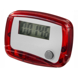 Шагомер, красный