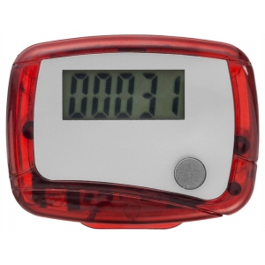 Шагомер, красный
