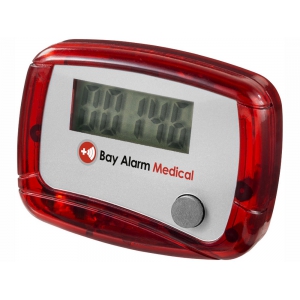 Шагомер, красный