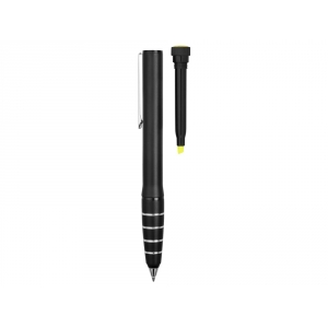 Ручка шариковая с маркером Jura, черный