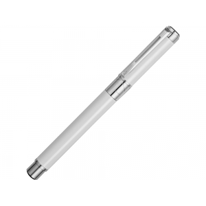 Ручка роллер Waterman Perspective Pure White CT F, белый/серебристый