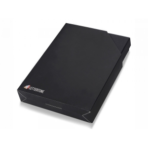 Блокнот А5 USB Journal, черный. Lettertone