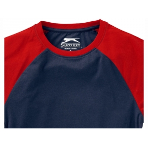 Футболка Backspin Tee женская, темно-синий/красный