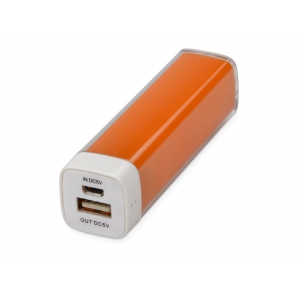 Портативное зарядное устройство Ангра, 2200 mAh, оранжевый