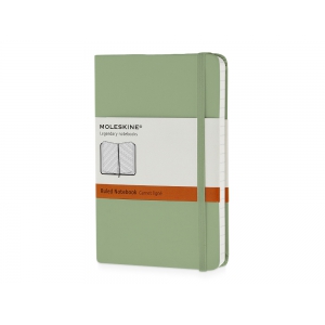 Записная книжка Moleskine Classic (в линейку) в твердой обложке, Pocket (9x14см), фисташковый
