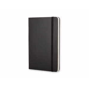 Записная книжка Moleskine Classic (нелинованный) в твердой обложке, Large (13х21см), черный