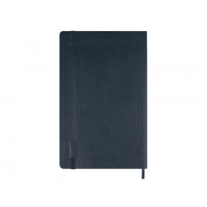 Записная книжка Moleskine Classic Soft (в линейку), Large (13х21см), сапфировый синий