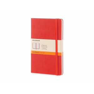 Записная книжка Moleskine Classic (в линейку) в твердой обложке, Large (13х21см), красный