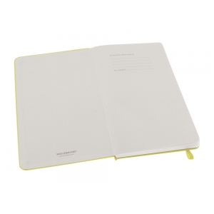 Записная книжка Moleskine Classic (в линейку) в твердой обложке, Large (13х21см), цитрусовый